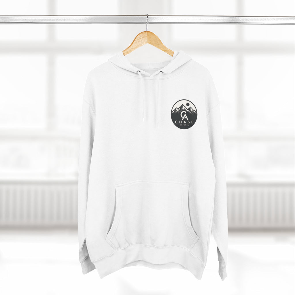 Hoodie — Mountain Adventure Graphic Fleece Hoodie (CH Ase Chase logo)