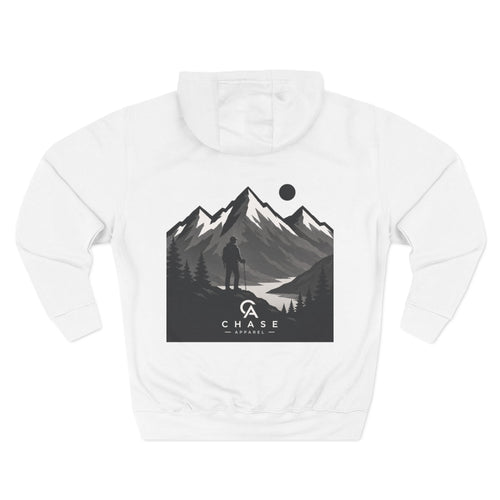 Hoodie — Mountain Adventure Graphic Fleece Hoodie (CH Ase Chase logo)