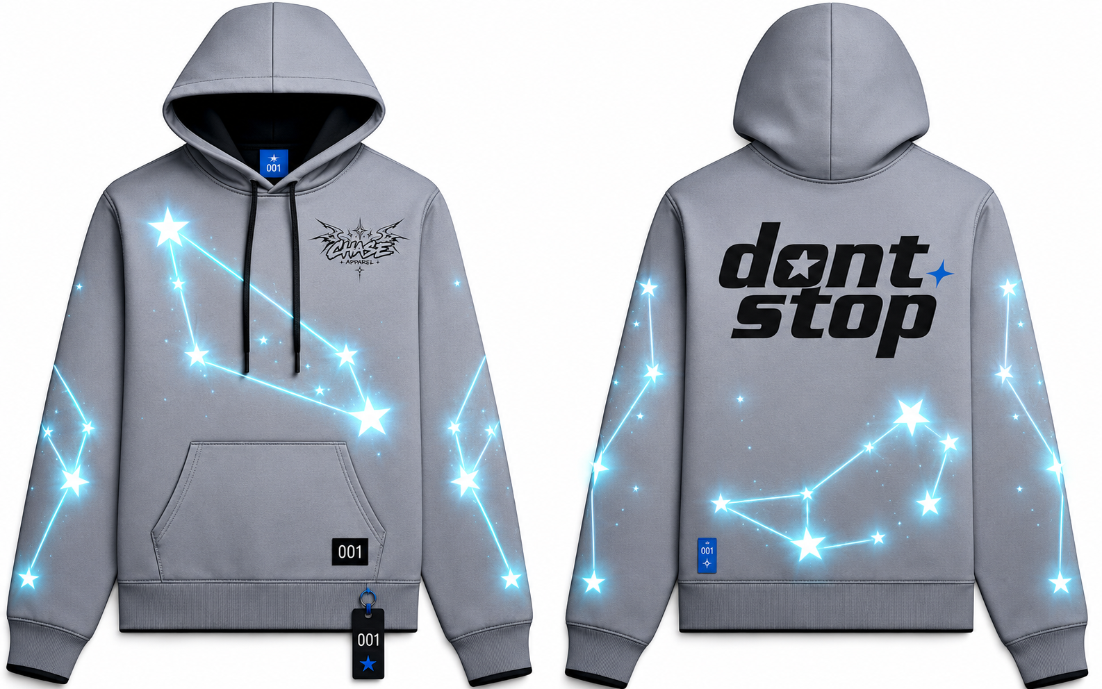 Don't stop hoodie 001 drop